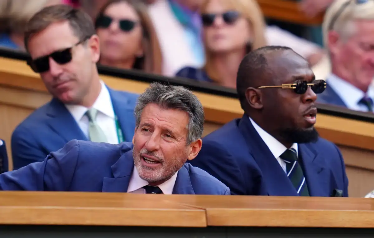 Rob Brydon, Joseph Fiennes and Rishi Sunak in the crowds for Wimbledon day five - 4