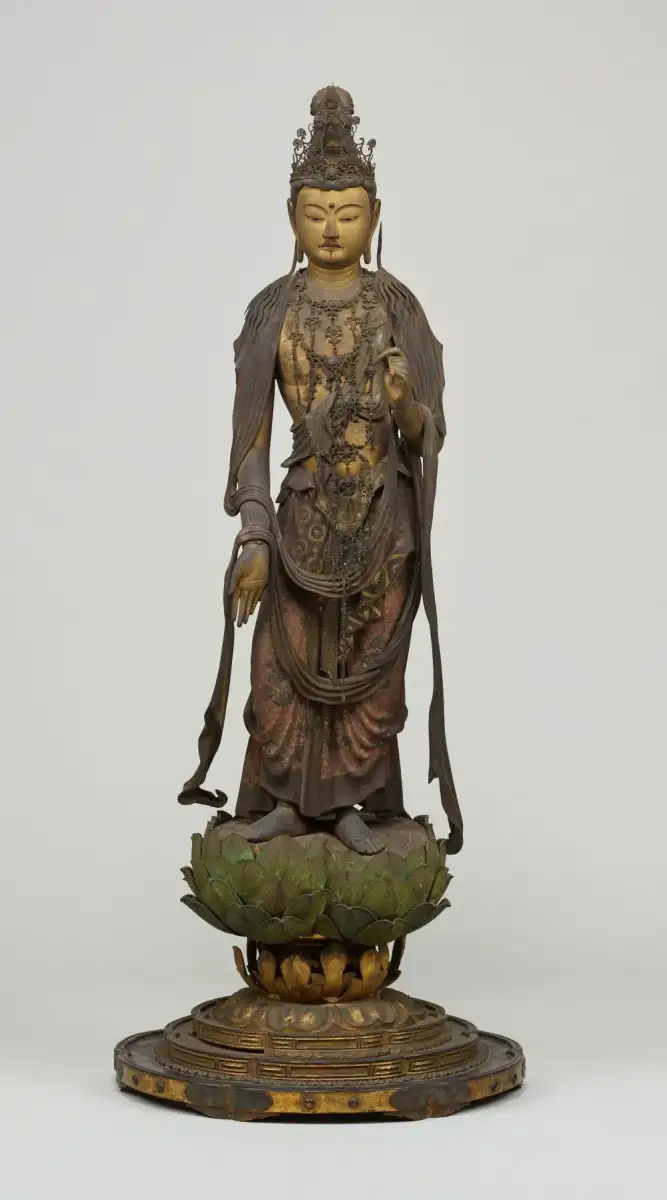 Ancient Buddha sculpture found in a temple at Vedaranyam - 2