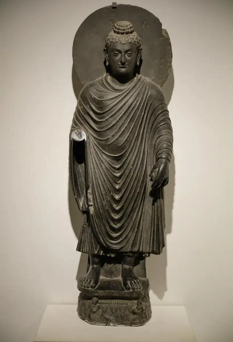 Ancient Buddha sculpture found in a temple at Vedaranyam - 3