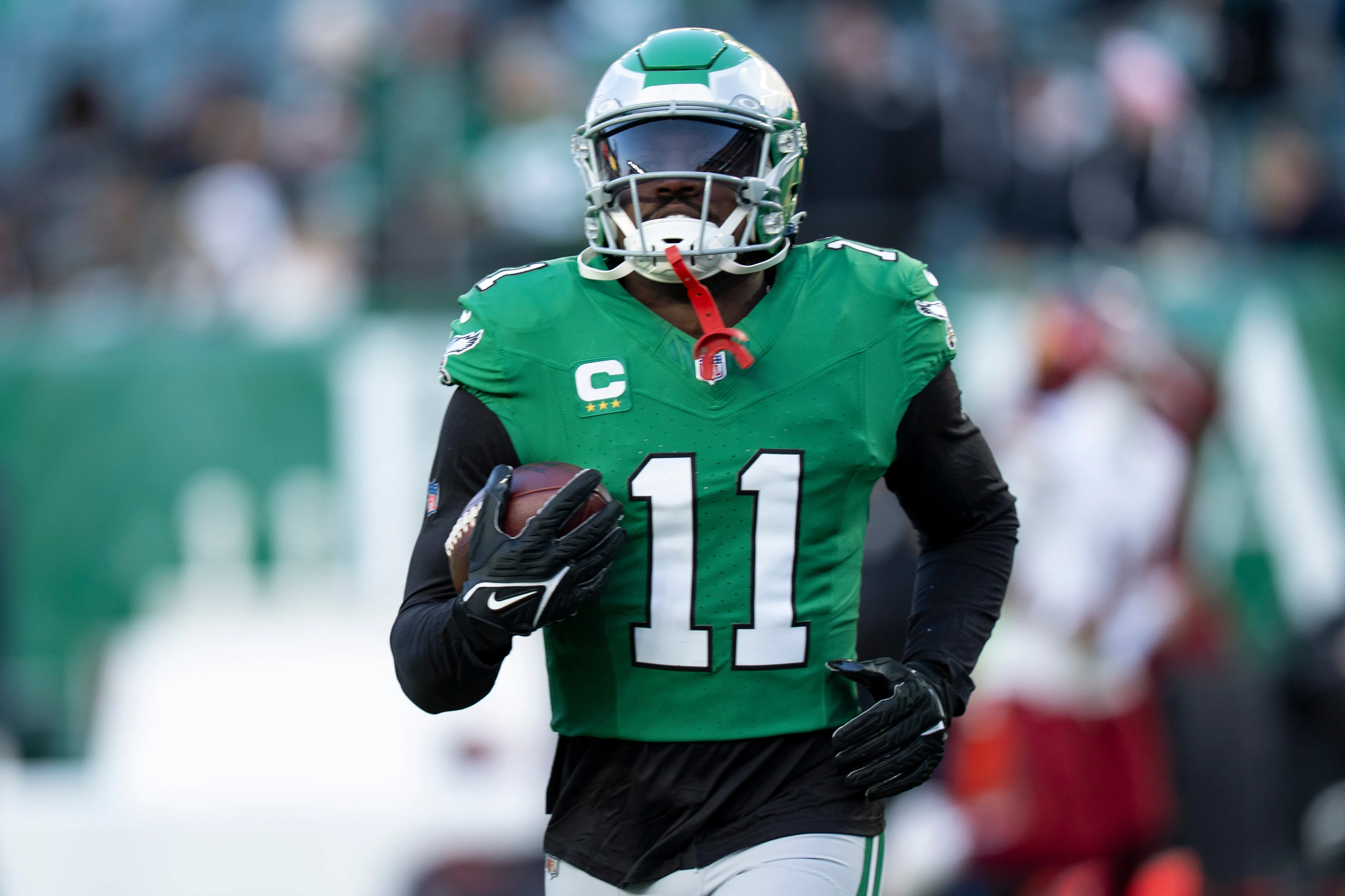 Did New England finally get its WR1 in A.J. Brown?... - 1