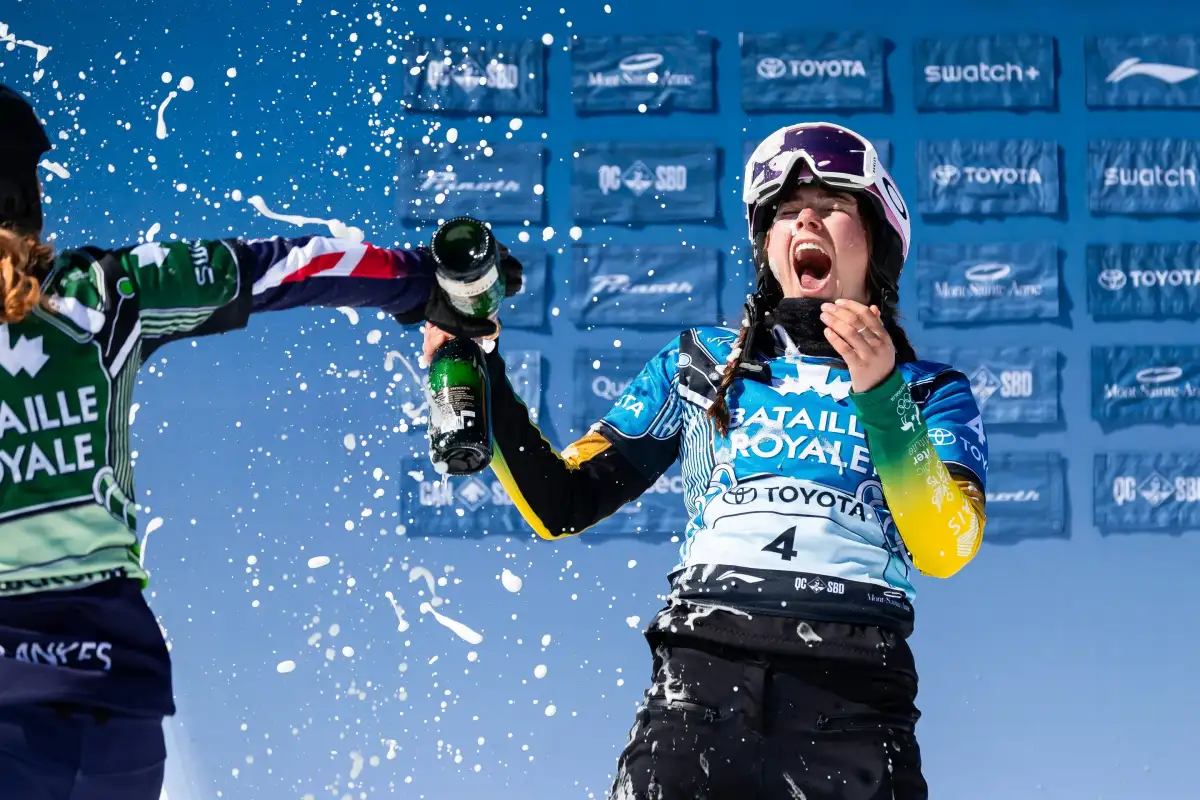 Queen of cross: Josie Baff stuns to win snowboard cross gold - 2