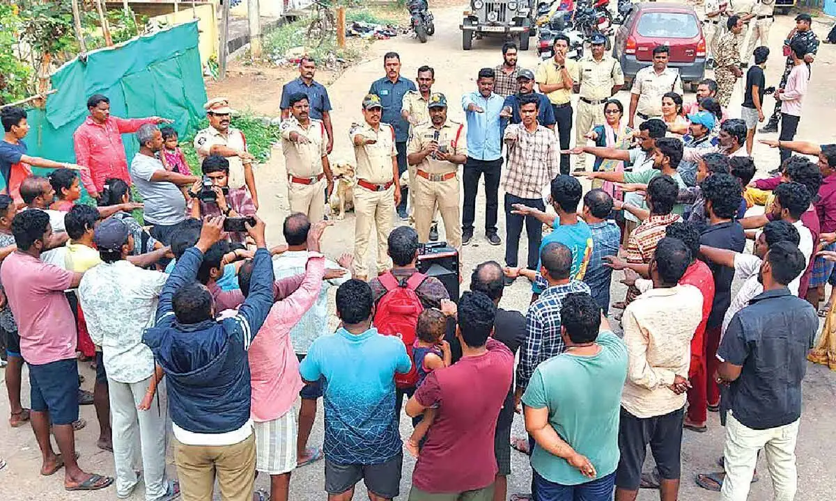 Police conduct Operation Vajra Prahar in Sri Sathya Sai district - 1