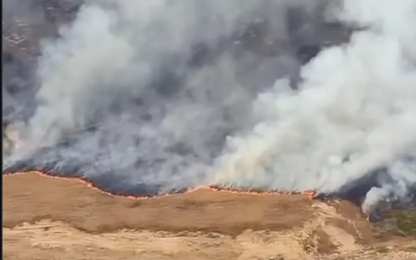 California island fire linked to sailor’s distress flare scorches 10,000 acres - 3