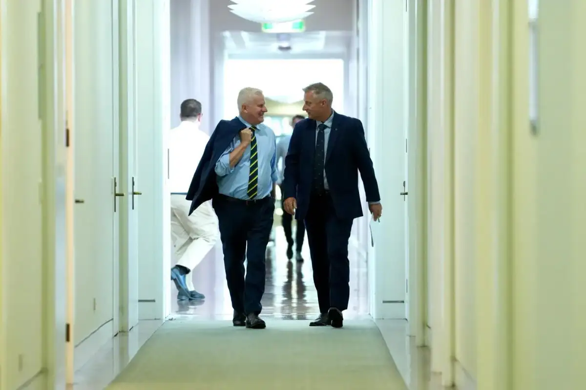 Australia news live: Littleproud confirms Nationals will take on Liberals in byelection for Ley’s seat - 3