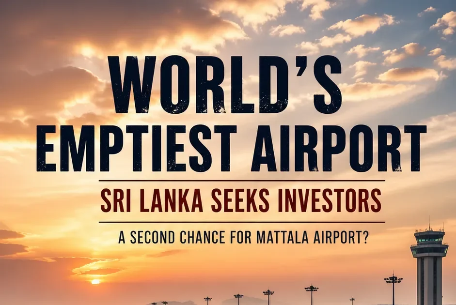 Sri Lanka’s investor call for ‘world’s emptiest airport’ struggling to get off ground? - 1