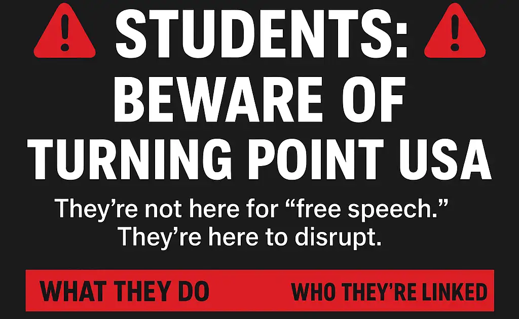 Karen Files Report With CPS After Turning Point USA Holds a Recruiting Event at High School - 4
