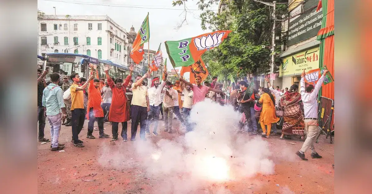 Day after landslide victory, BJP’s Bengal tally climbs to 207 with recount win - 1