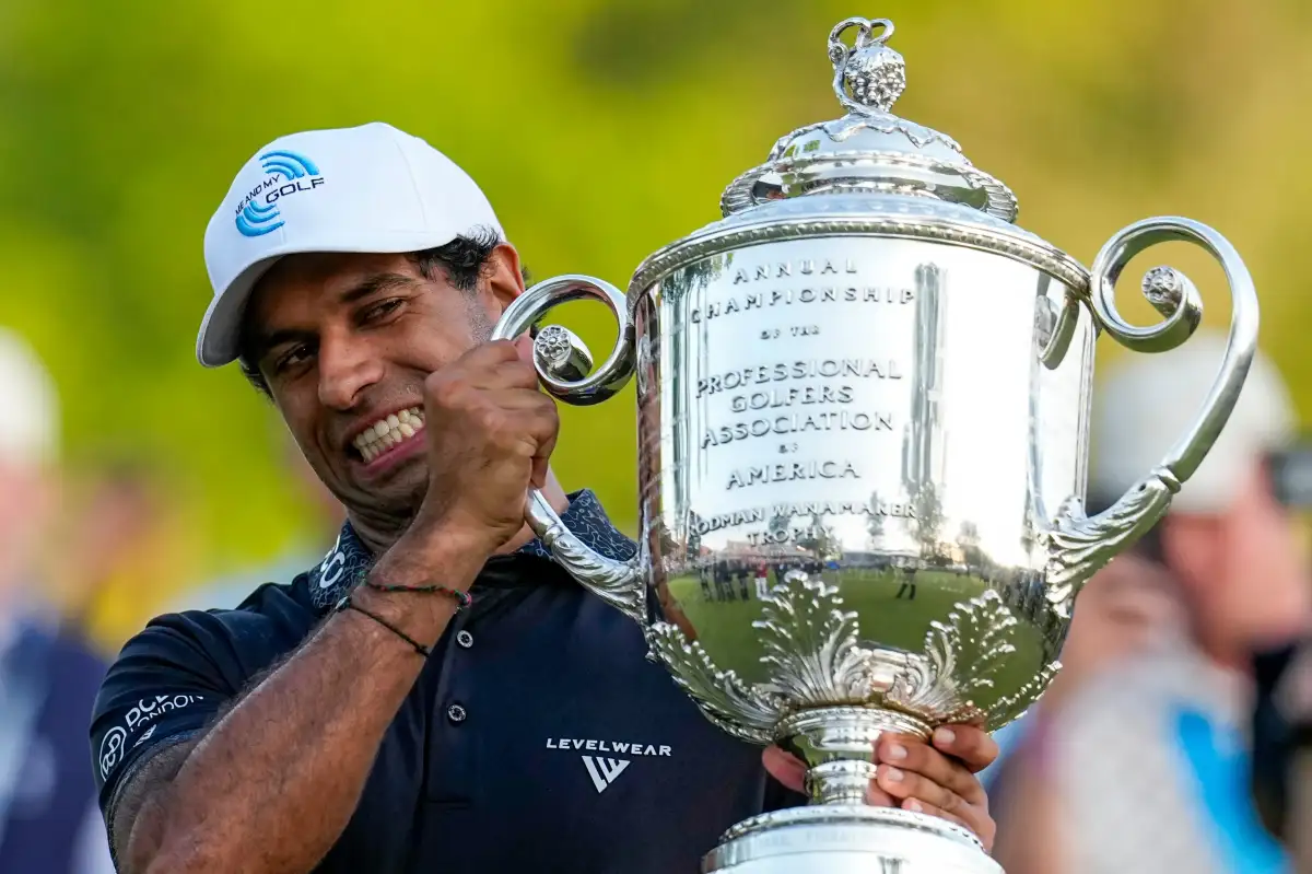 Aaron Rai wins PGA Championship, makes history for England - 2