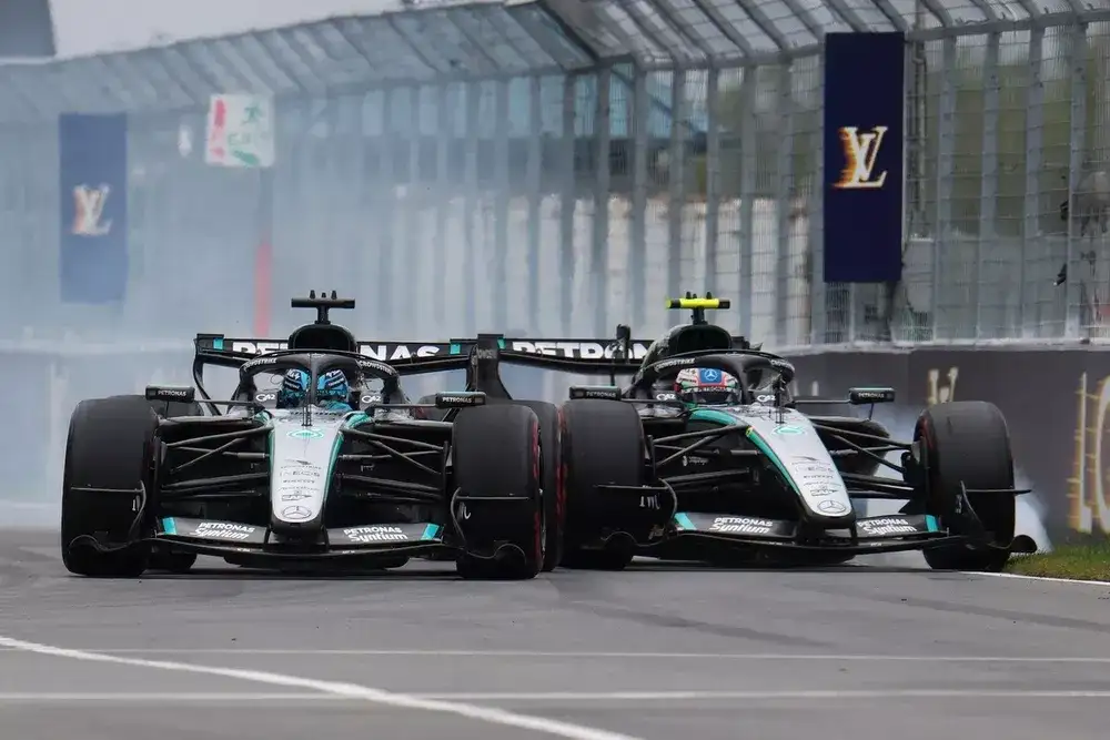 Wolff warns Mercedes may turn Antonelli-Russell battles 'down a notch' - 1