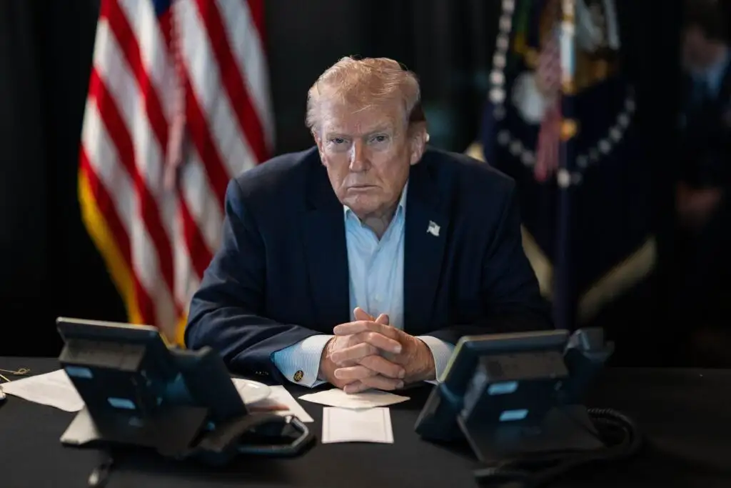Trump: Iran strikes are just a love tap - 1