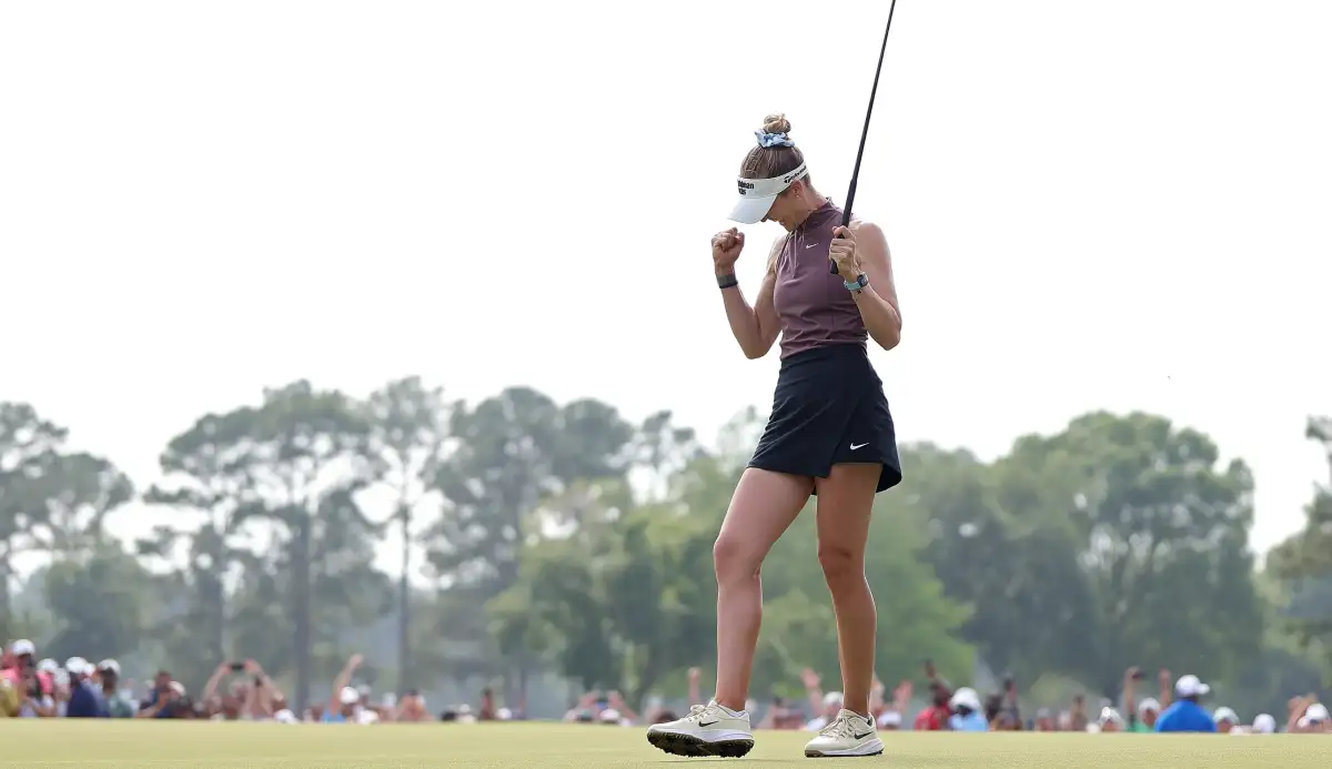 Korda goes wire-to-wire for 3rd major, again No. 1 - 3