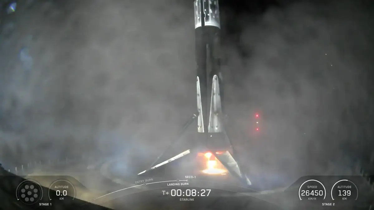 SpaceX Falcon 9 rocket launches 24 Starlink satellites from California - 2