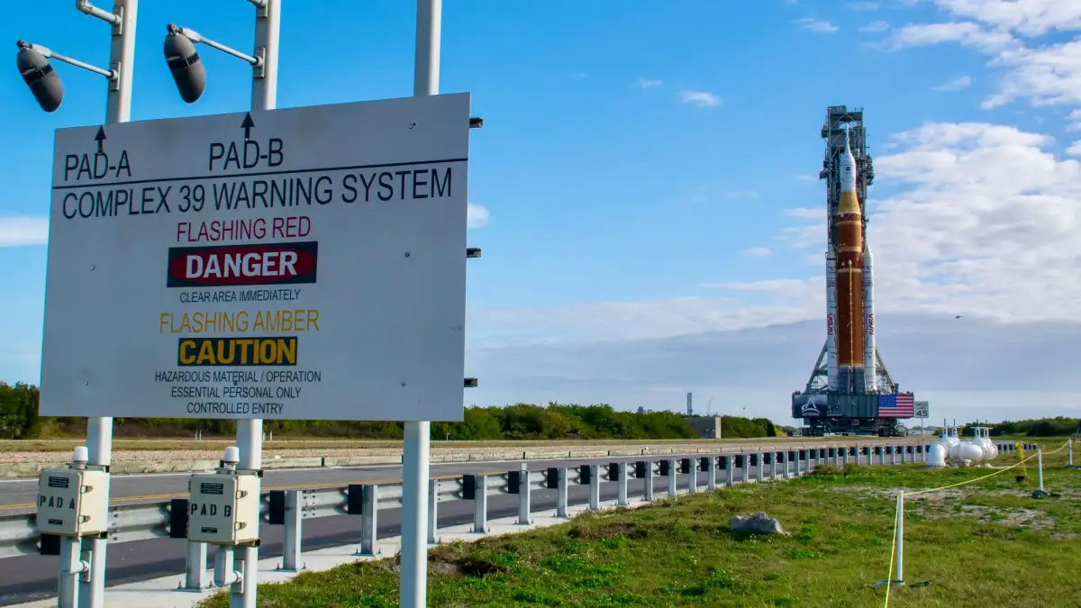 NASA Conducts Successful Launchpad Test of the Massive Artemis Rocket - 1