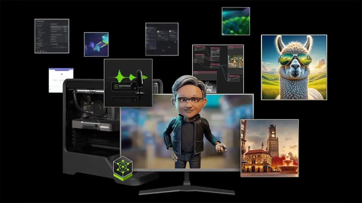 Well I thought after disrupting the entire GPU market they would be training their own models ... - 2