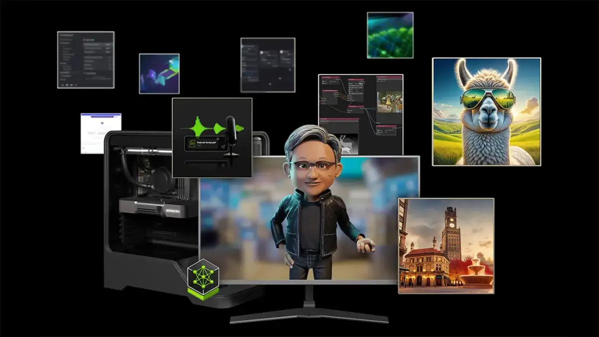 Well I thought after disrupting the entire GPU market they would be training their own models ... - 3