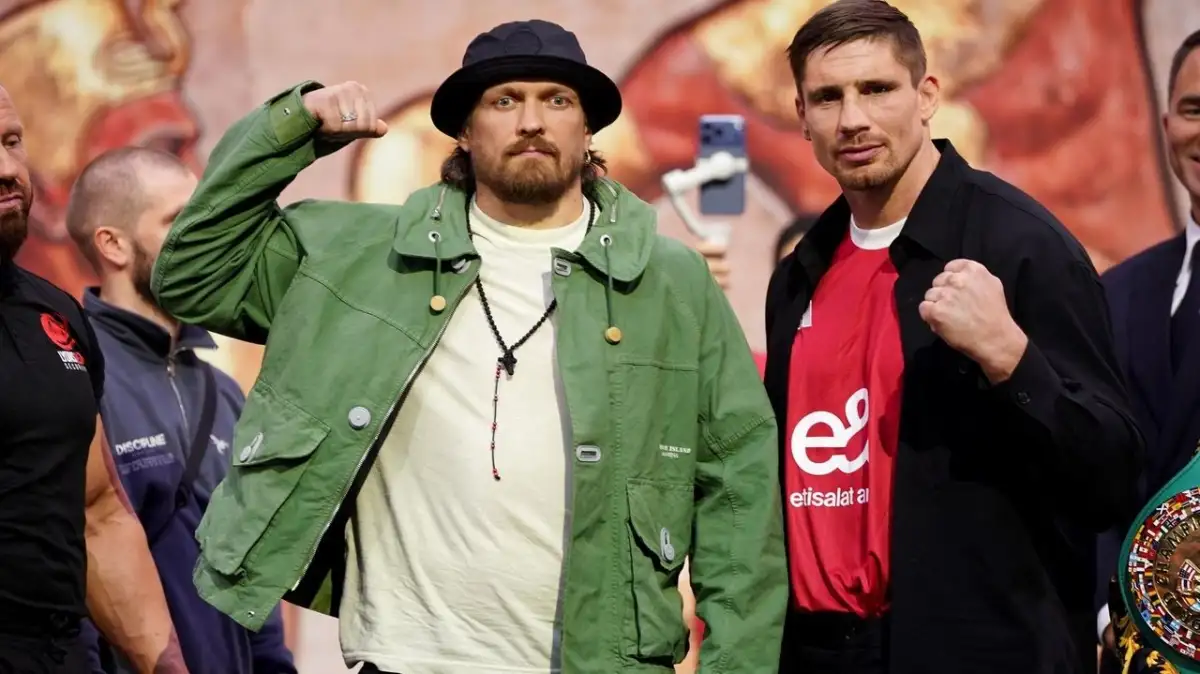 Usyk training new 'friend' Joshua to beat Fury: 'AJ will do it!' - 1