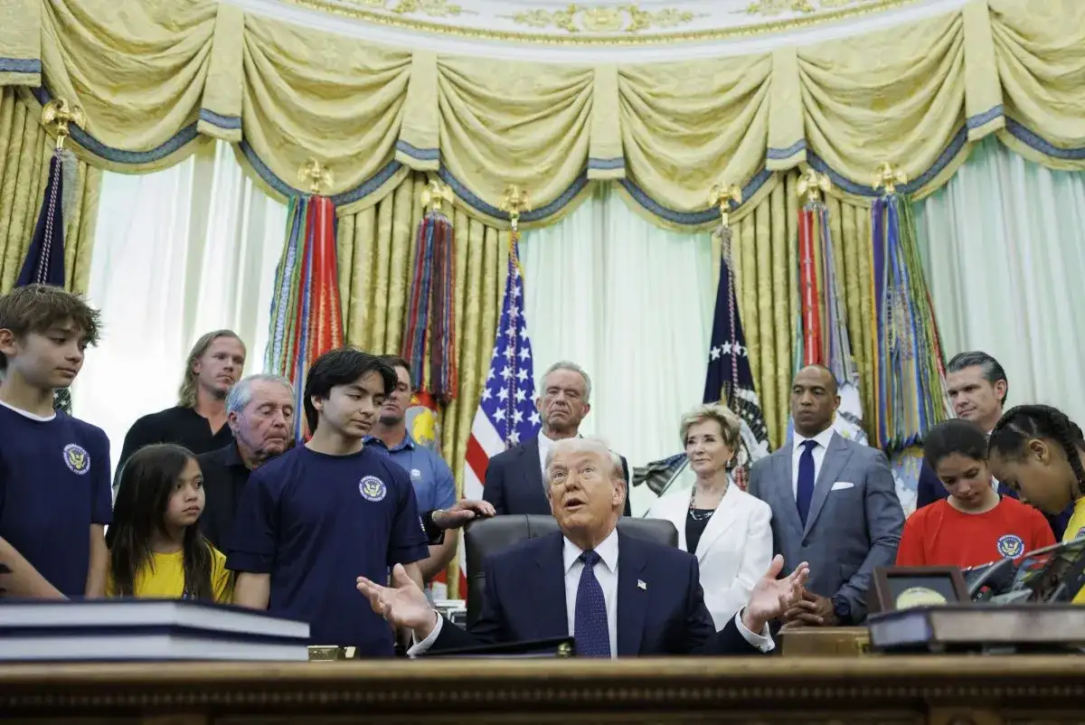 Trump brings back Presidential Fitness Test Award - 1