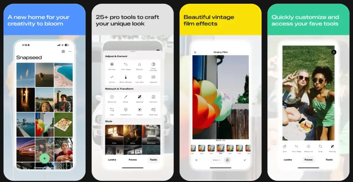 Snapseed update brings retro film camera vibes and manual controls to your iPhone - 3