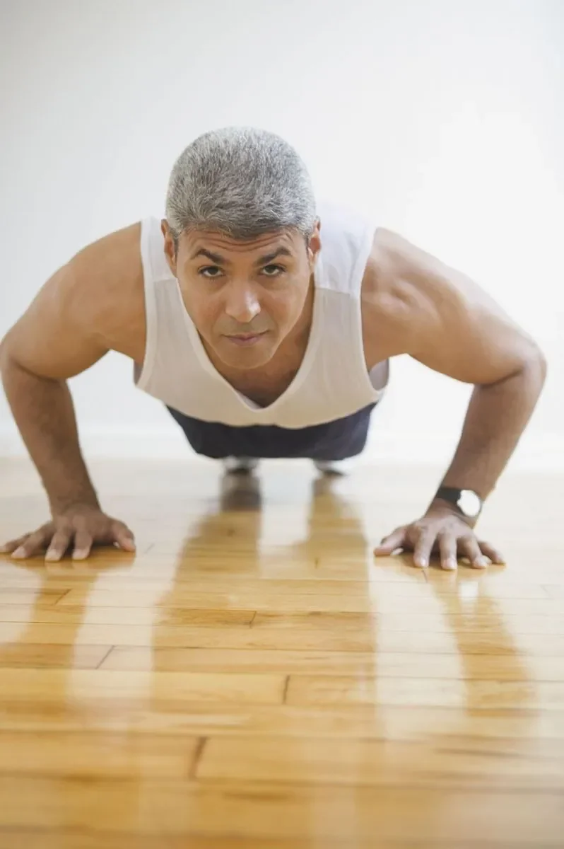 The exact number of push-ups that can slash the risk of heart problems by 96% - 2