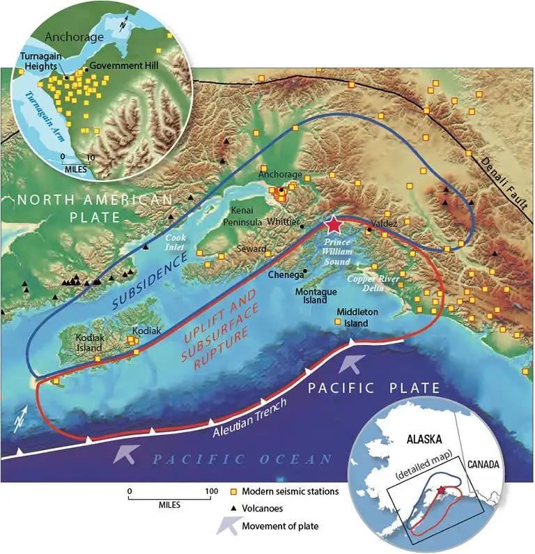 Which State Was the Location of the Most Powerful Earthquake Recorded in U.S. History? - 1