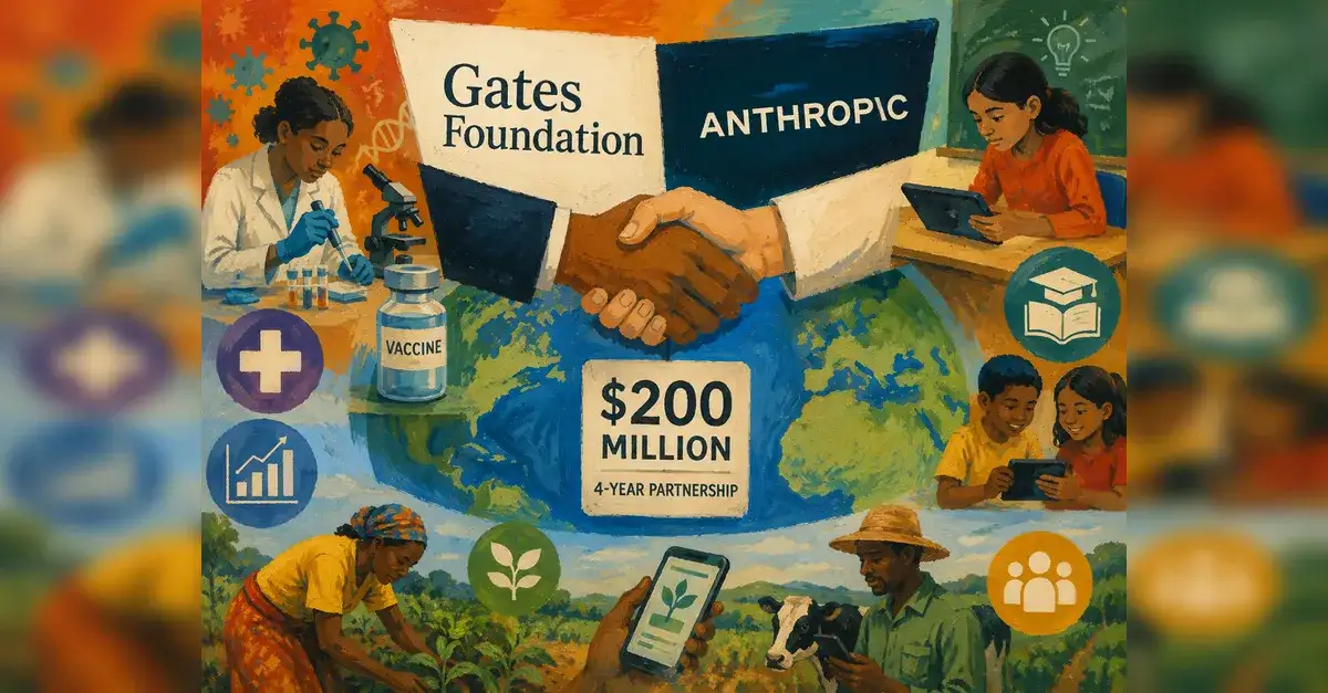 Anthropic and Gates Foundation commit $200 million to AI tools for health, education, and agriculture - 1