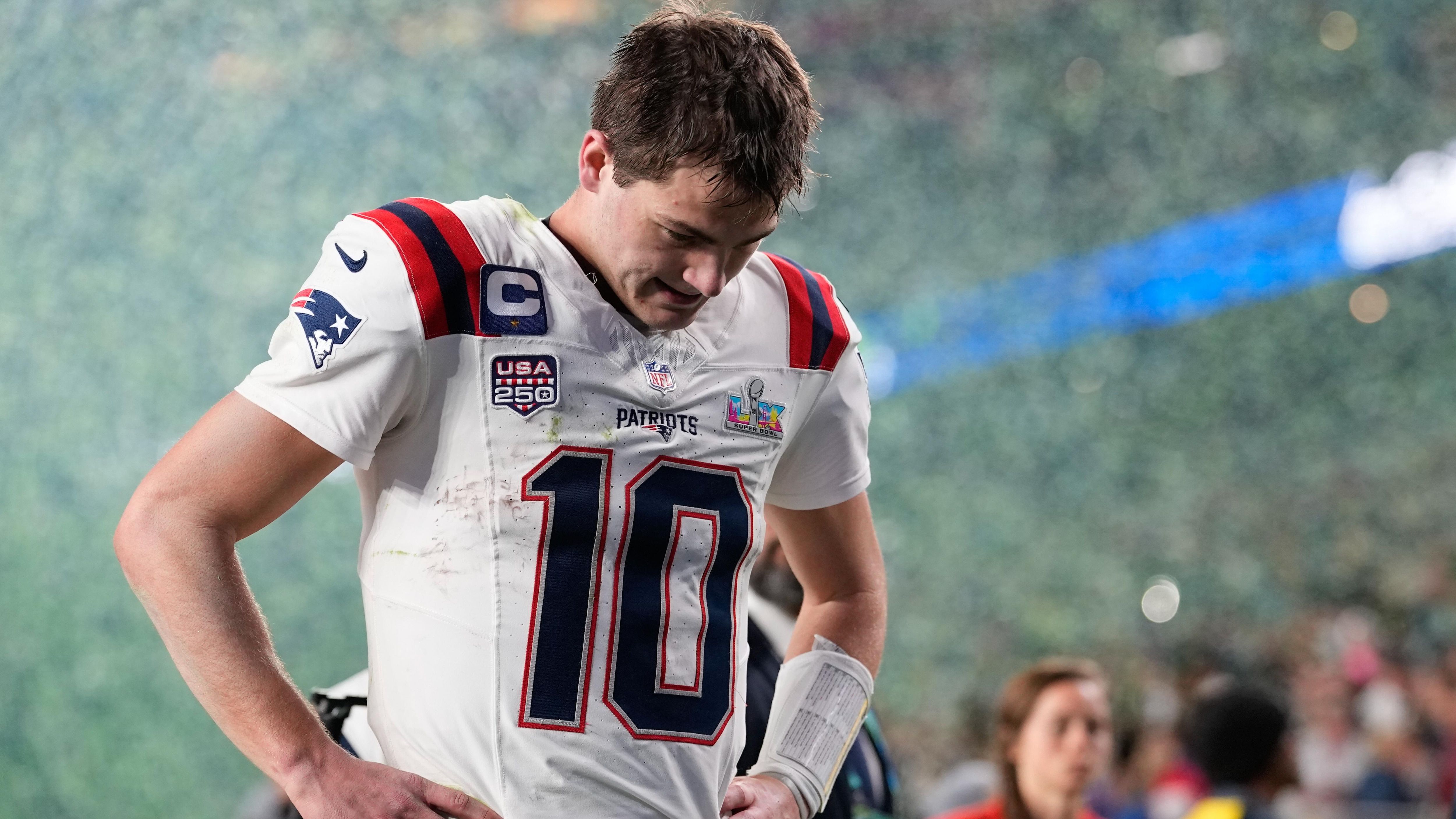 Drake Maye suffers serious injury during Super Bowl - 2