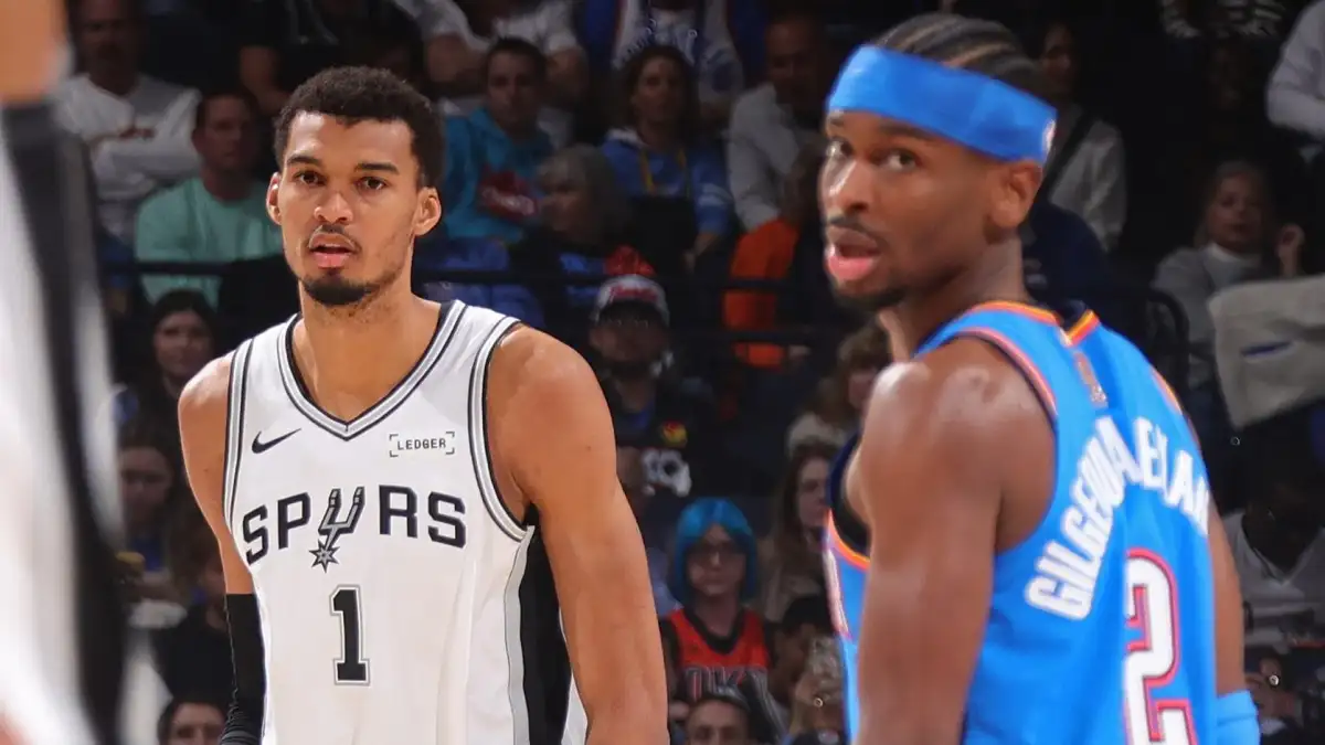 Wemby spoils SGA's MVP night as Spurs stun OKC - 2