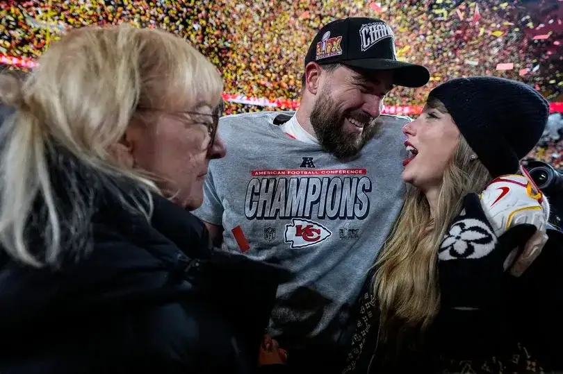 Lonely Donna Kelce 'kept in the dark' about son's wedding to Taylor Swift: See her glum arrival as she's summoned to MSG circus - 2