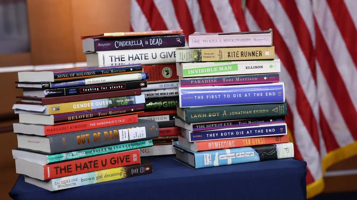 Book bans and attempted bans remain at record highs, with 'Sold' topping the list - 1