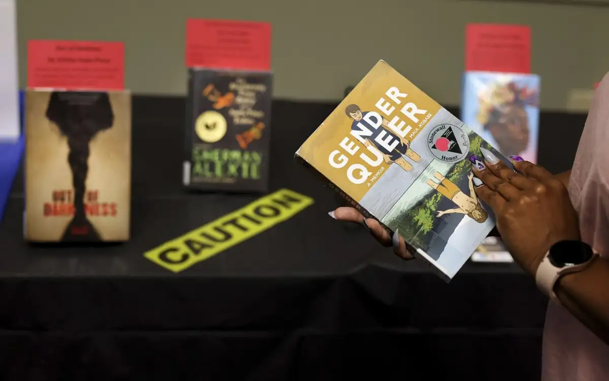 Book bans and attempted bans remain at record highs, with 'Sold' topping the list - 3