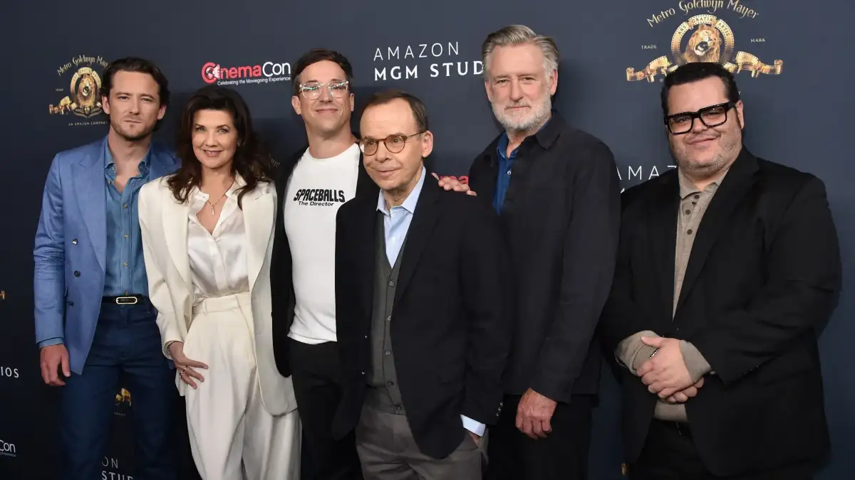 What did Lewis Pullman find 'mind-boggling' about Spaceballs: The New One? - 2