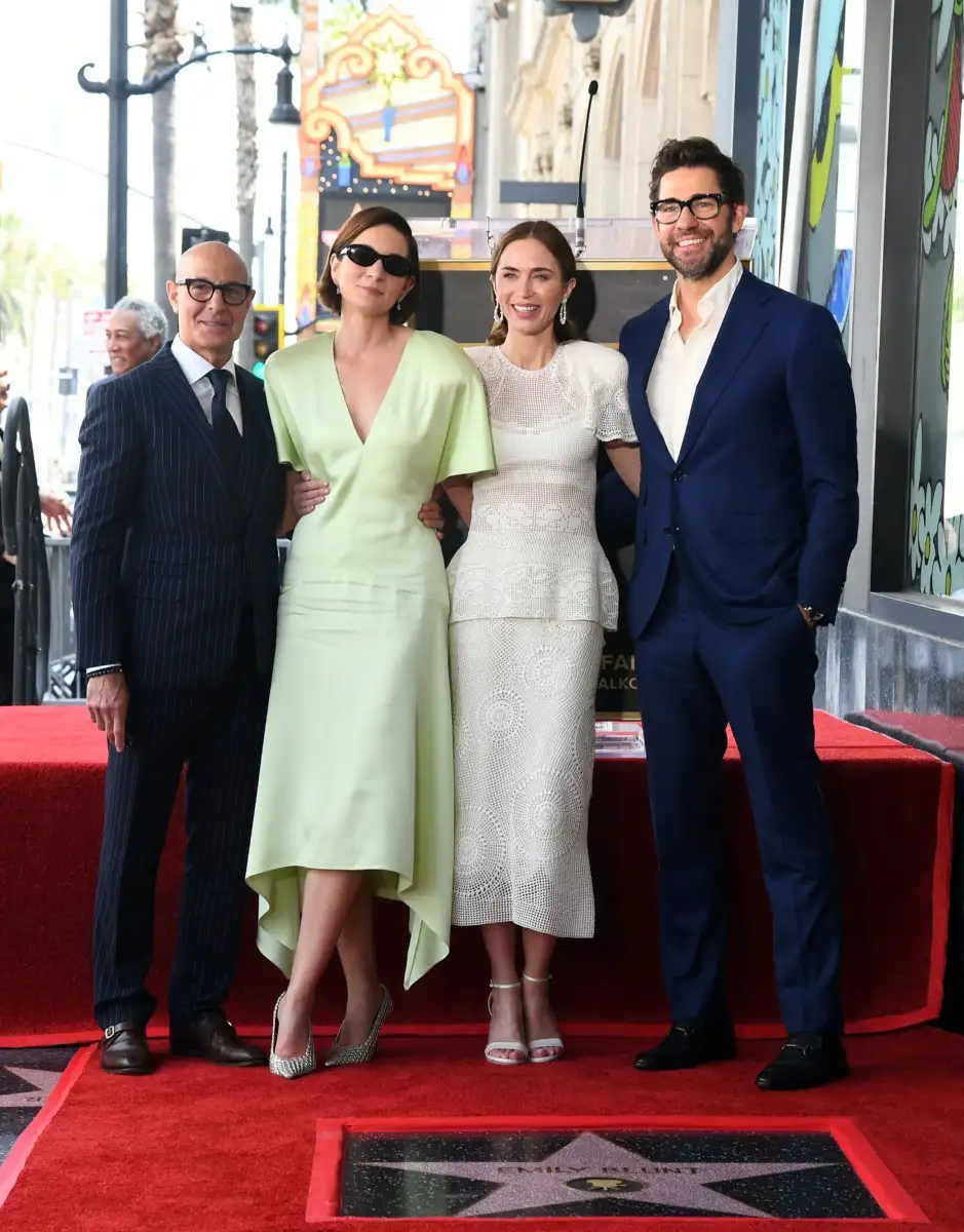 Emily Blunt Third Wheels Stanley Tucci, Felicity Blunt's Met Gala Date - 3