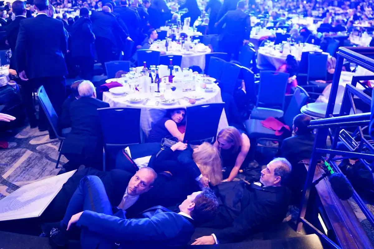 Trump dinner shooting live updates: US president evacuated from White House Correspondents’ Dinner after gunshots heard - 3
