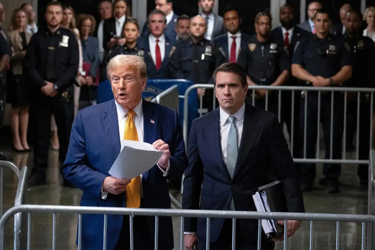 Trump defense lawyer Blanche taking over DOJ... - 1
