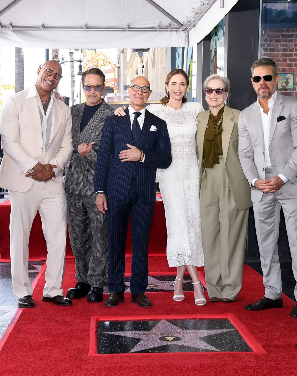 Emily Blunt Third Wheels Stanley Tucci, Felicity Blunt's Met Gala Date - 2