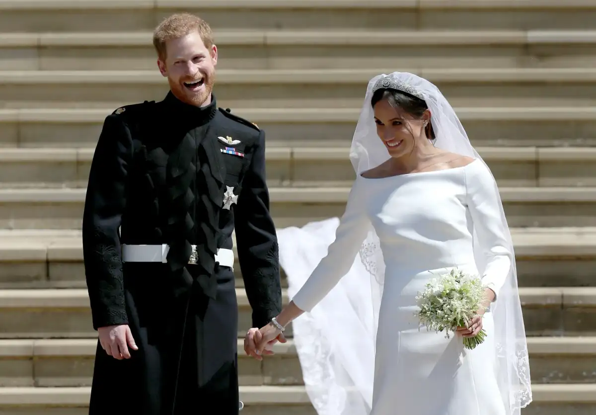Prince Harry and Meghan celebrate anniversary - 1