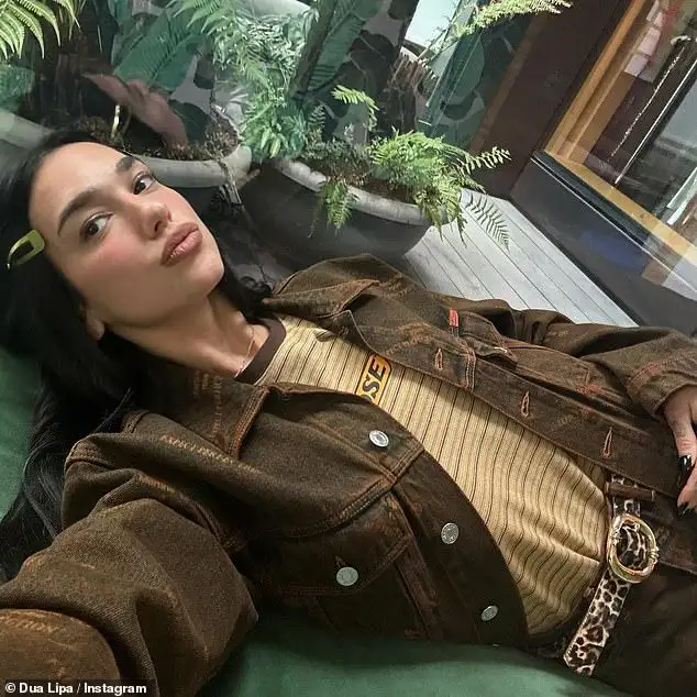 Dua Lipa looks effortlessly chic in an array of snaps as she teases next album and gets back in the recording studio - 2
