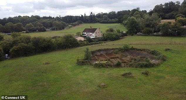 Surrey town becomes latest victim of traveller 'land grab': 'Illegal' site appears in middle of woodland after group brought in machinery and hacked down trees over Easter weekend - 2