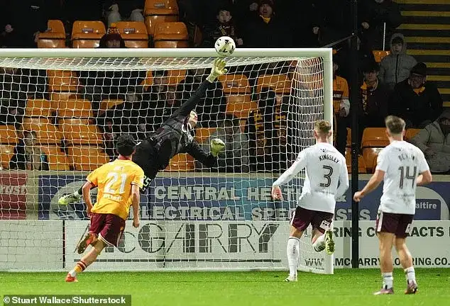 Hearts squander chance to move clear of Celtic after draw at Motherwell - 2