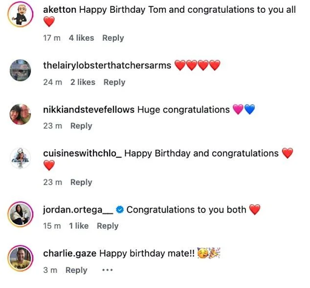 Thomas Skinner announces wife Sinead is pregnant with their fourth child in sweet post - months after his Strictly 'affair' scandal and claims show bosses 'rigged' the public vote - 1