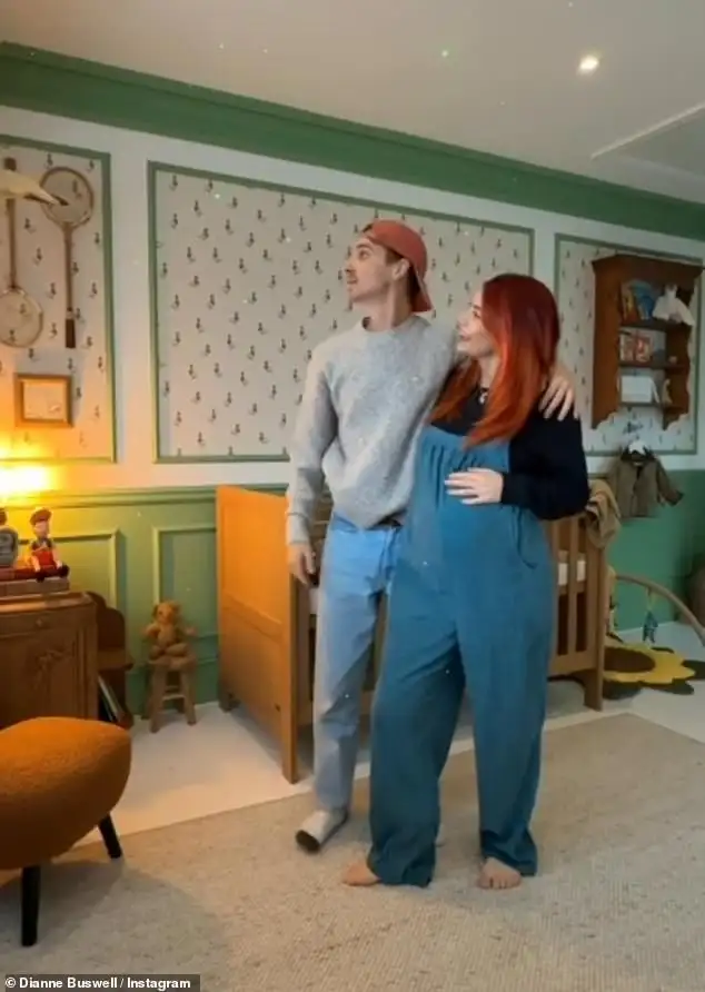 Pregnant Strictly star Dianne Buswell and Joe Sugg show off their baby boy's adorable nursery ahead of welcoming their first child - 4