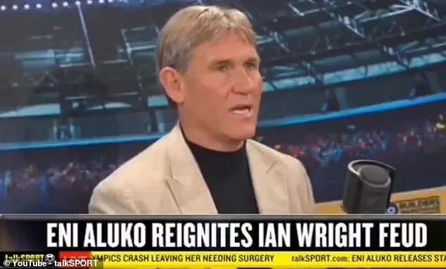 Simon Jordan reveals what he was saying to 'foolish' Eni Aluko in their 'fluid' ad-break bust-up - after she revealed she's quitting British TV amid her public spat with Ian Wright - 2