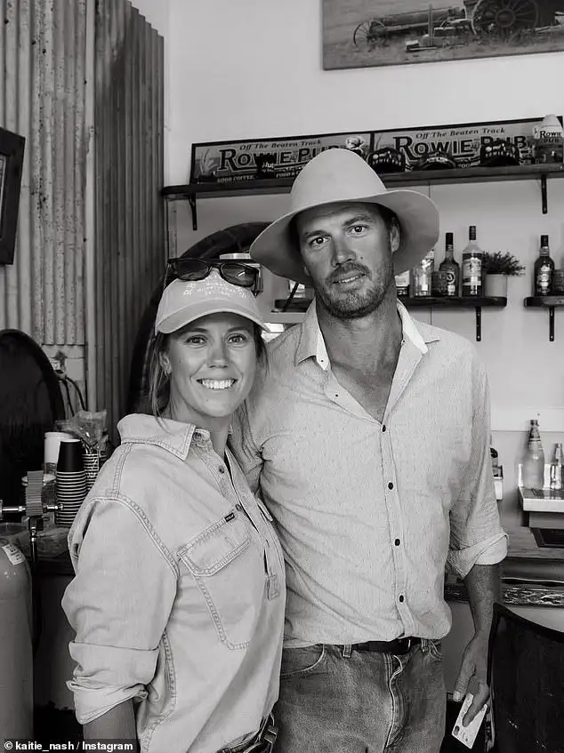 Farmer Kaitie was hanging out her family's washing when an unexpected discovery led to devastating diagnosis - 1