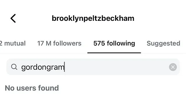 Brooklyn Beckham unfollows Gordon Ramsay hours after chef's plea to 'remember where you came from' - 4
