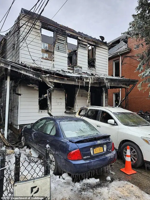 Two bodies are found in search for missing children after huge blaze ripped through a house - as heartbreaking details emerge about family's plans for a new life - 4