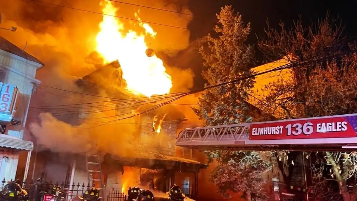 Two bodies are found in search for missing children after huge blaze ripped through a house - as heartbreaking details emerge about family's plans for a new life - 3