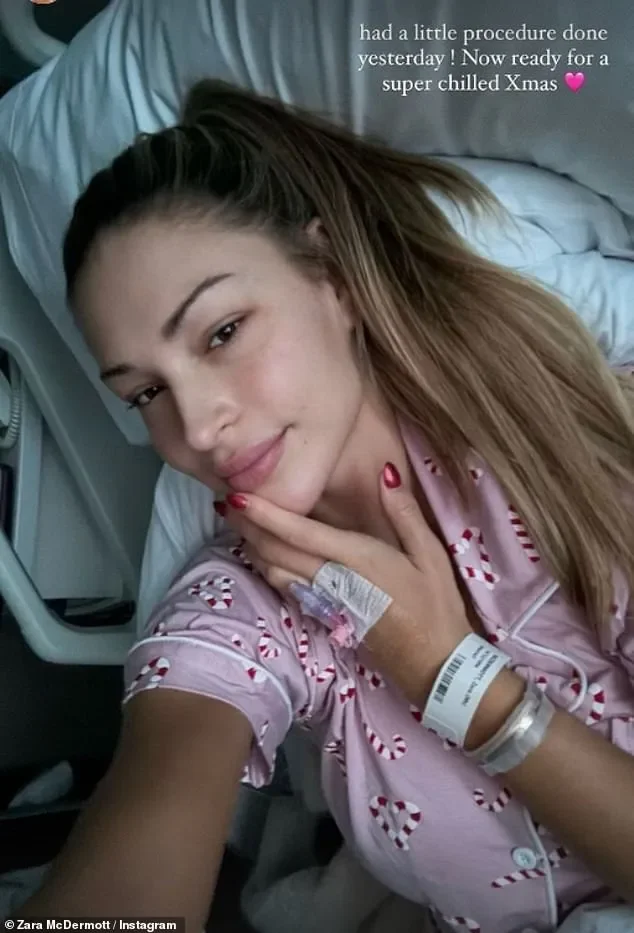 Zara McDermott shares health fears over 'lump' in her armpit - 4