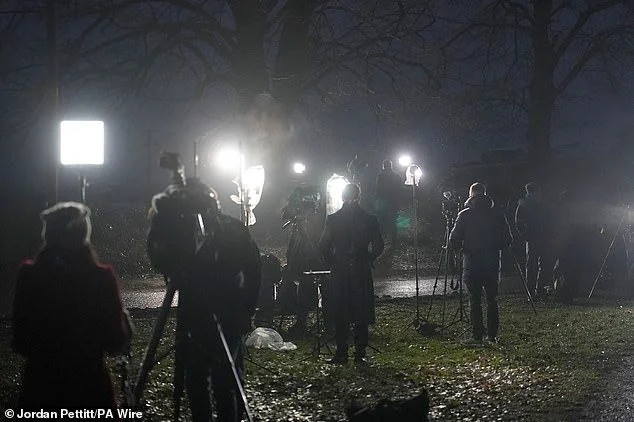 Arrested Andrew is pictured being released from custody: Former Prince is driven back to Sandringham from police station after becoming the first royal to be arrested in modern times - 2