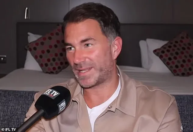 'Devastated' Eddie Hearn hits out at Conor Benn after boxer dumped promoter for Dana White's fledgling company - and reveals star's shocking reaction when he asked for a phone call moments before 'painful' split - 1