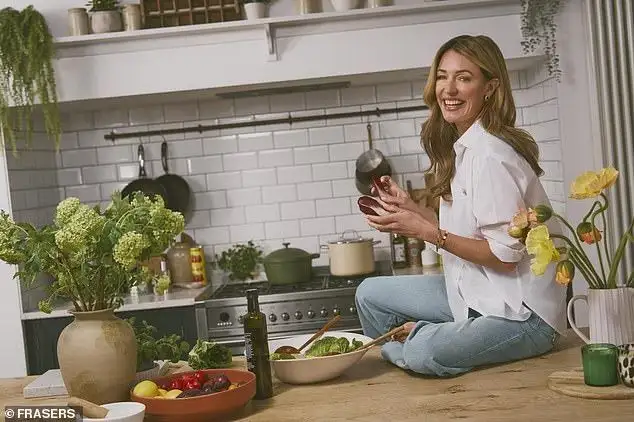 Cat Deeley is revealed as the new face of FRASERS in 'nostalgic' partnership as she launches 100-piece designer edit - with some pieces are on sale - 3